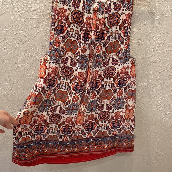 JOIE printed silk georgette ARUNA tank top - Picture 6 of 6